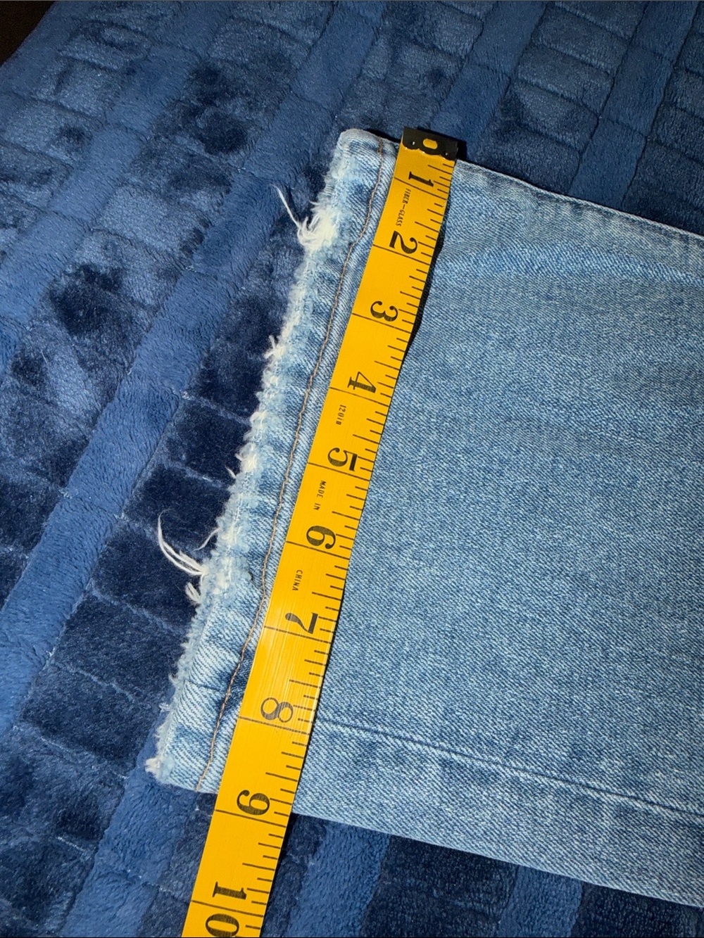 AYR Light Blue Straight Leg Denim Jeans - Picture 11 of 12
